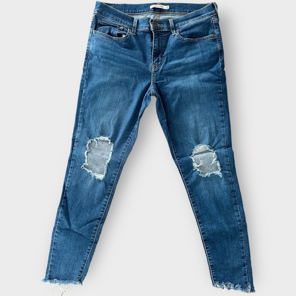 Women's Levi 710 Super-Skinny Jeans | 30x30 - Picture 6 of 12